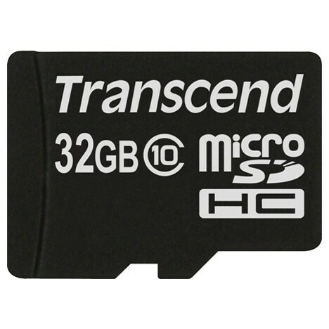 Карта памяти 32Gb MicroSD Transcend (TS32GUSDC10)