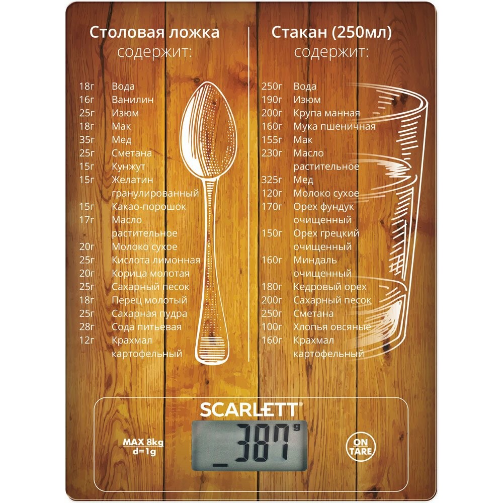 Кухонные весы Scarlett SC-KS57P19
