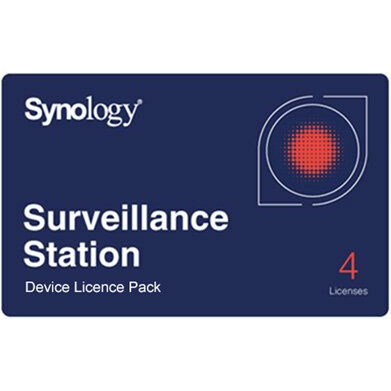 Лицензия Synology Surveillance Station LicensePack4