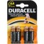 Батарейка Duracell Basic (AA, Alkaline, 4 шт) - LR6-4BL
