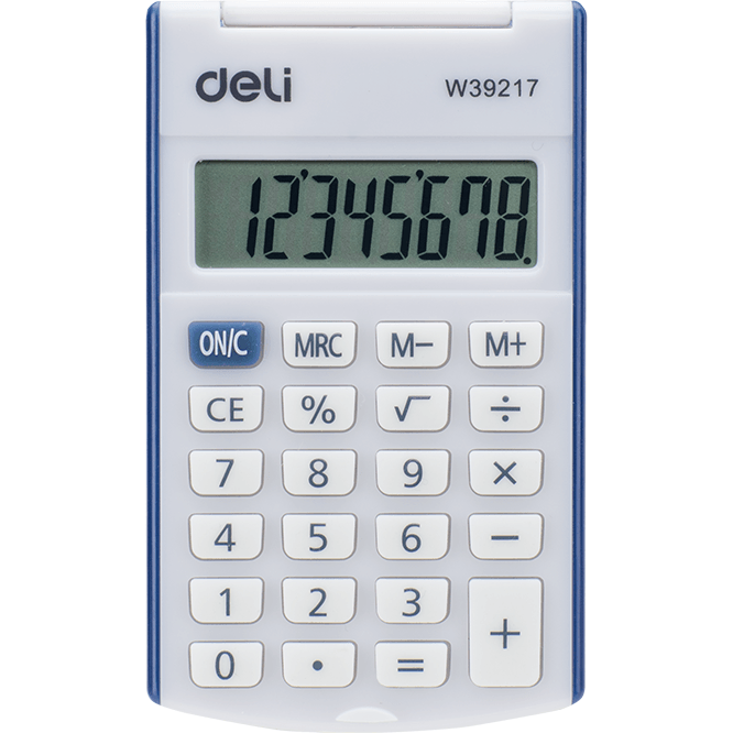 Калькулятор Deli E39217 Blue - E39217/BLUE