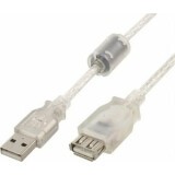 Кабель удлинительный USB A (M) - USB A (F), 3м, Gembird CCF-USB2-AMAF-TR-10