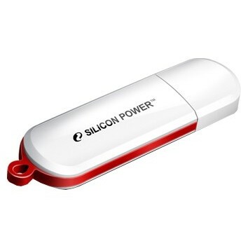 USB Flash накопитель 32Gb Silicon Power LuxMini 320 White (SP032GBUF2320V1W)