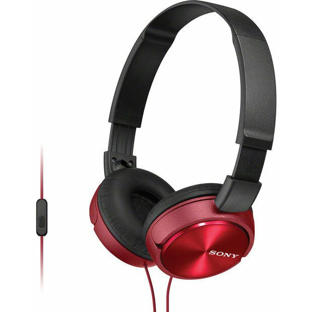 Гарнитура Sony MDR-ZX310AP Red - MDRZX310APR.CE7
