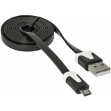 Кабель USB A (M) - microUSB B (M), 1м, Defender USB08-03P (87475)