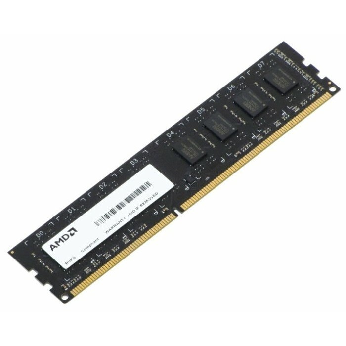 Оперативная память 2Gb DDR-III 1600MHz AMD (R532G1601U1S-UO) OEM
