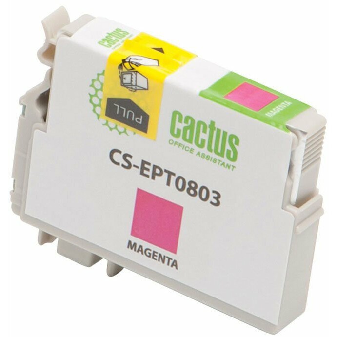 Картридж Cactus CS-EPT0803 Magenta