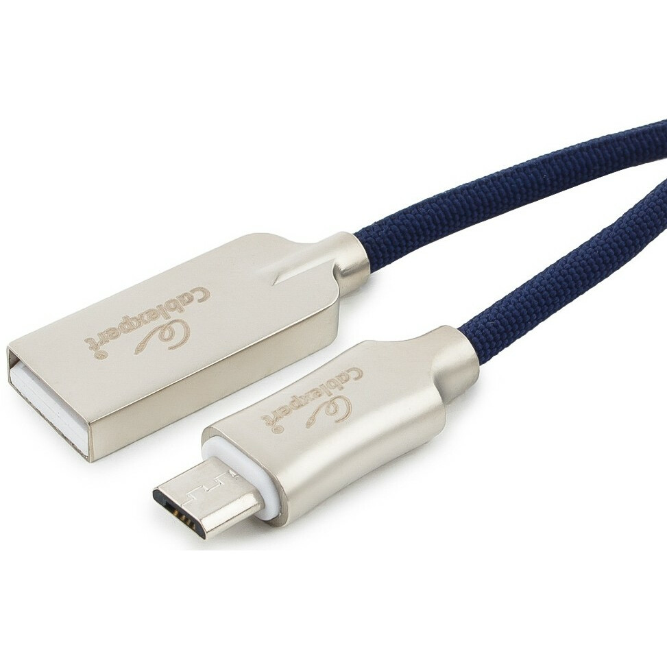 Кабель USB A (M) - microUSB B (M), 1м, Gembird CC-P-mUSB02Bl-1M