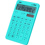 Калькулятор Deli EM01531 Cyan