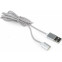 Кабель USB - microUSB/Lightning, 1м, Gembird CC-USB2-AMLM3-1M - фото 2