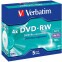 Диск DVD-RW Verbatim 4.7Gb 4x Jewel Case (5шт) (43285)
