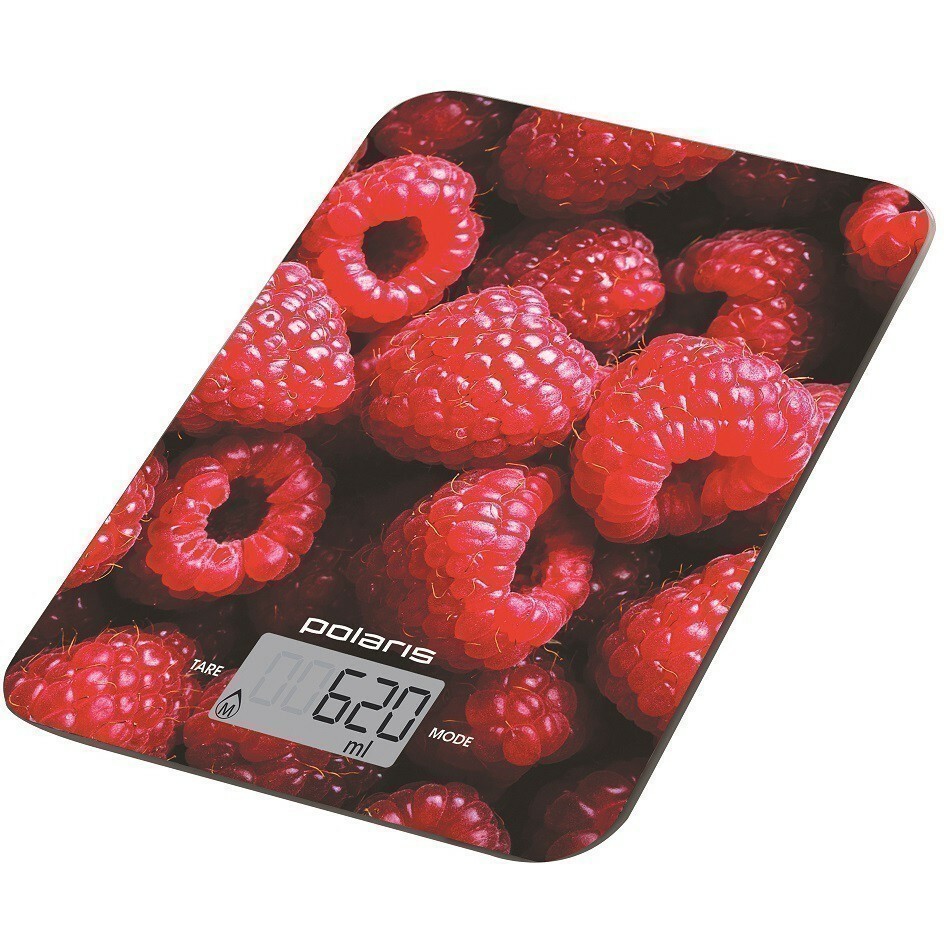 Кухонные весы Polaris PKS1068DG Raspberry - PKS 1068DG Raspberry