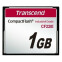 Карта памяти 1Gb Compact Flash Transcend 220x (TS1GCF220I)