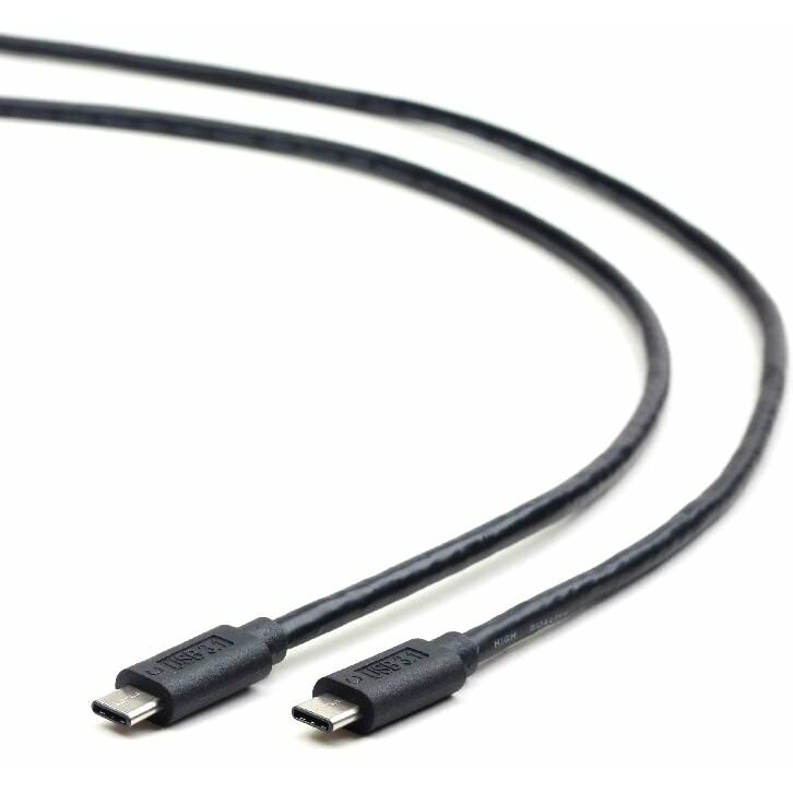 Кабель USB Type-C - USB Type-C, 1м, Gembird CCP-USB3.1-CMCM-1M