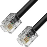 Телефонный кабель Greenconnect GCR-TP6P4C2-1.0m, 1м
