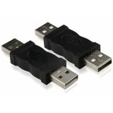 Переходник USB A (M) - USB A (M), Greenconnect GC-UAM2AM