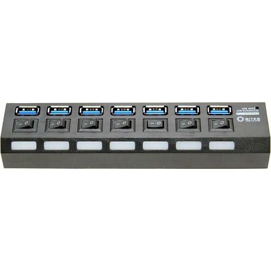 USB-концентратор 5bites HB37-303PBK Black