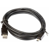 Кабель USB - miniUSB, 3м, Telecom TC-6911-3.0M-BK