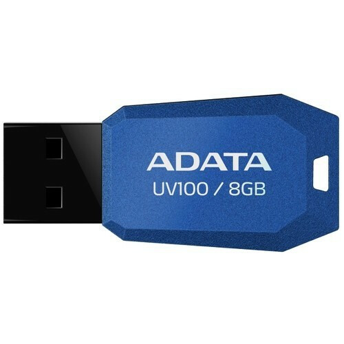 USB Flash накопитель 8Gb ADATA UV100 Blue - AUV100-8G-RBL