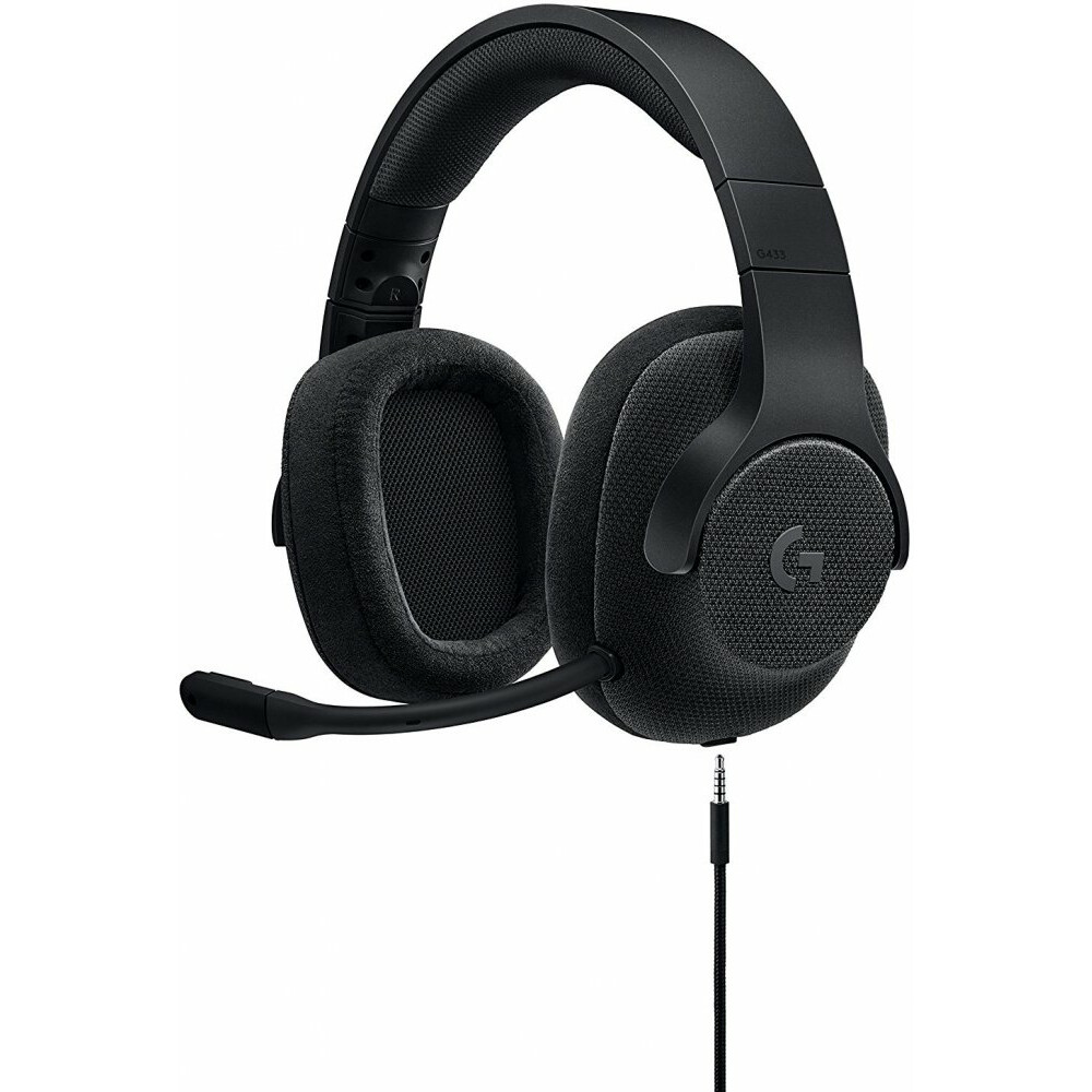 Гарнитура Logitech Gaming Headset G433 Triple Black (981-000668)