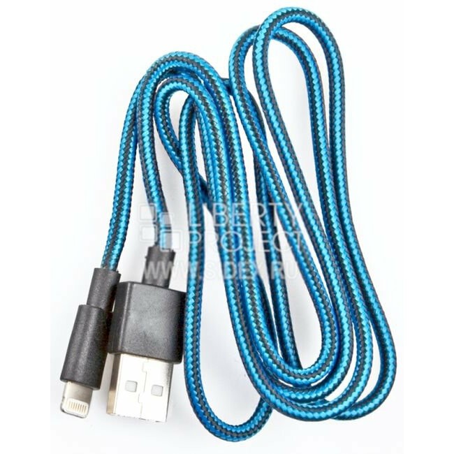 Кабель USB - Lightning, 1м, LP SM001588