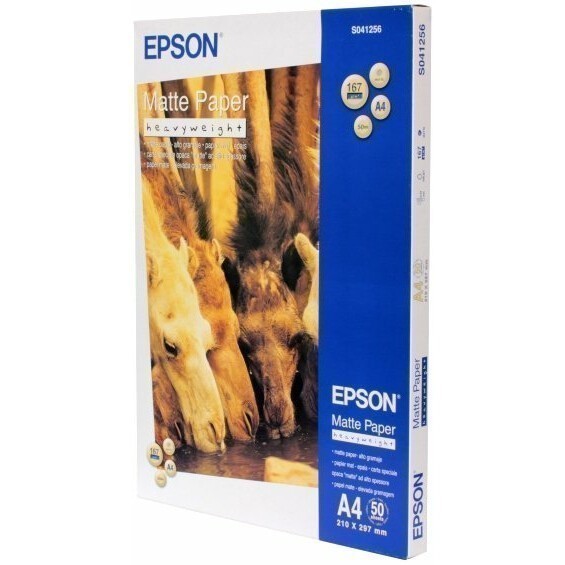 Бумага Epson C13S041256 (A4, 167 г/м2, 50 листов)