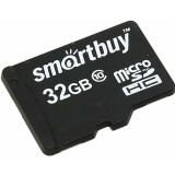Карта памяти 32Gb MicroSD SmartBuy (SB32GBSDCL10-00)