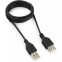 Кабель удлинительный USB A (M) - USB A (F), 1.8м, Гарнизон GCC-USB2-AMAF-1.8M