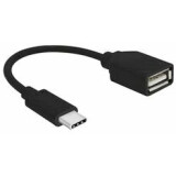 Переходник USB A (F) - USB Type-C, 0.2м, Gembird A-OTG-CMAF2-01
