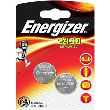 Батарейка Energizer (CR2430, 2 шт)
