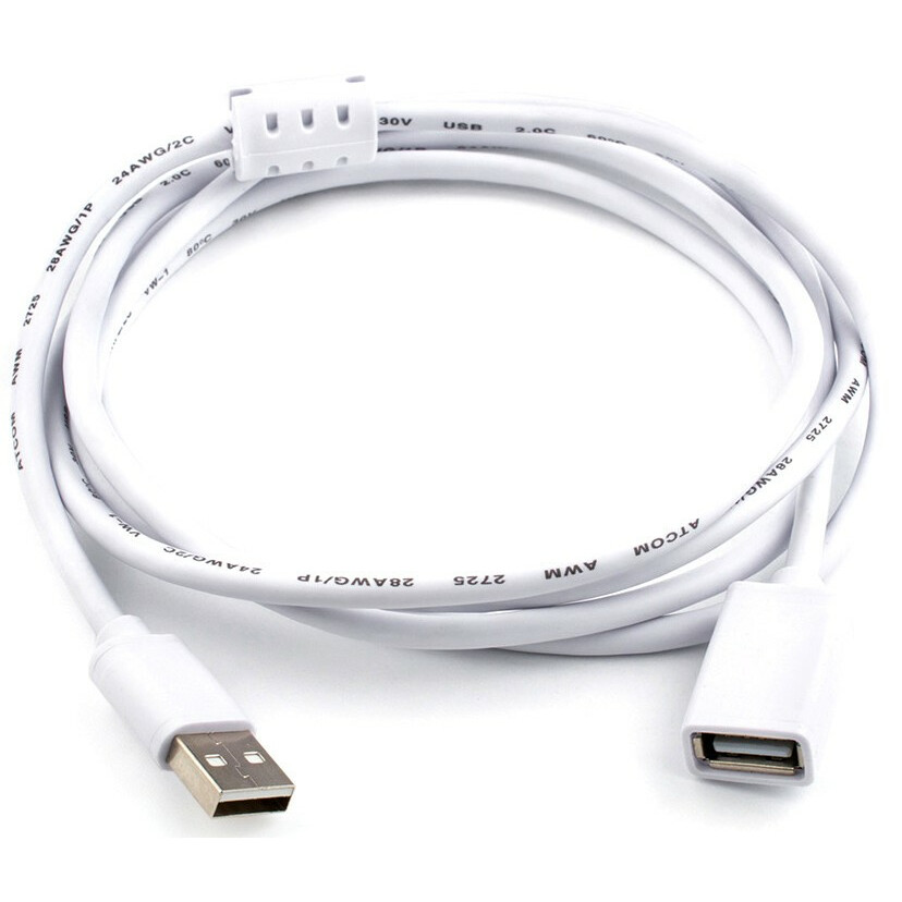 Кабель удлинительный USB A (M) - USB A (F), 1.8м, ATCOM AT3789
