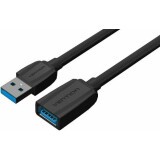 Кабель удлинительный USB A (M) - USB A (F), 0.5м, Vention VAS-A45-B050
