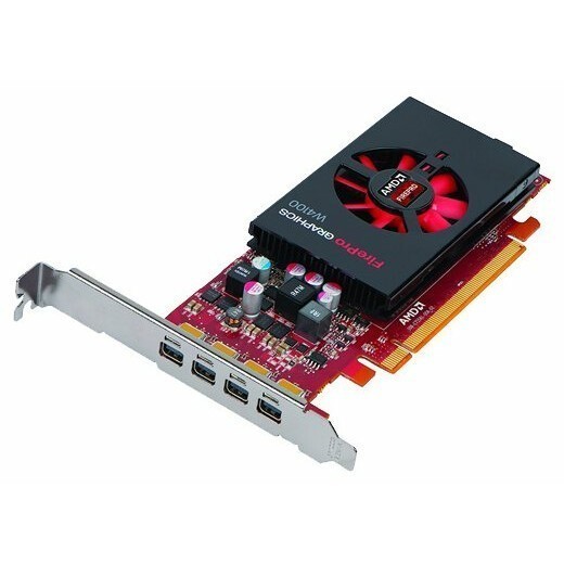 Видеокарта AMD FirePro W4100  2Gb (100-505817) - 100-505817/100-505979