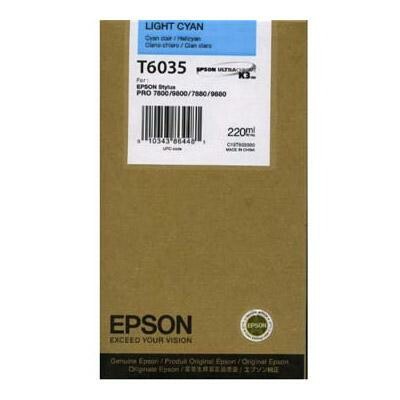 Картридж Epson C13T603500 Light Cyan