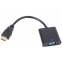 Переходник HDMI (M) - VGA (F), 0.15м, Telecom TA558
