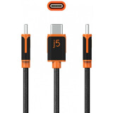 Кабель USB Type-C - USB Type-C, 1.8м, j5create JUCX24