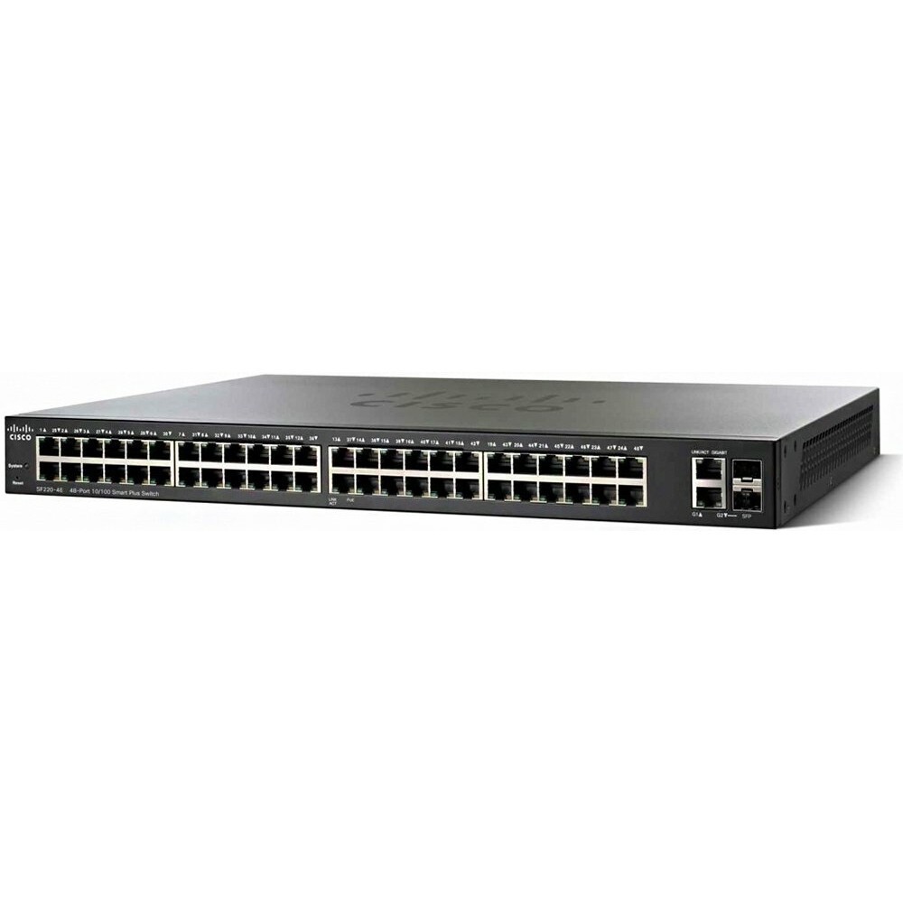 Коммутатор (свитч) Cisco SF220-48-K9-EU