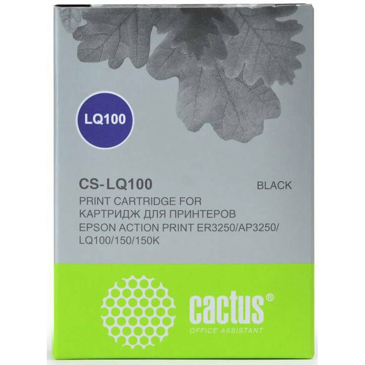 Картридж Cactus CS-LQ100 Black