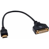 Переходник HDMI (M) - DVI (F), 0.3м, Kramer ADC-DF/HM