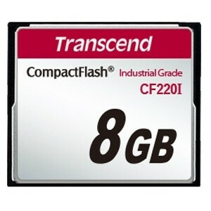 Карта памяти 8Gb Compact Flash Transcend 220x (TS8GCF220I)