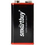 Батарейка SmartBuy 6F22/1S (1 шт) (SBBZ-9V01S)