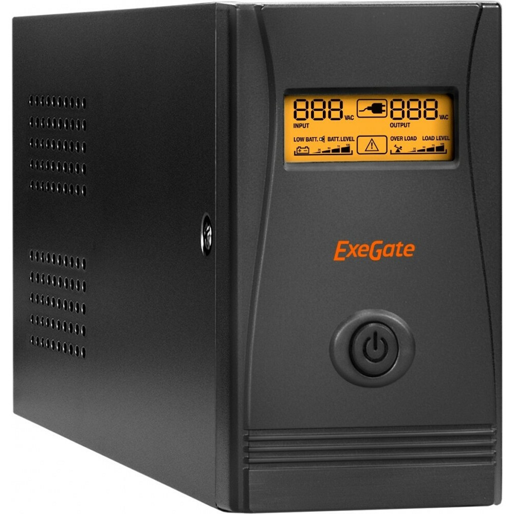 ИБП ExeGate Power Smart ULB-850 LCD (C13,RJ,USB) - EP285476RUS