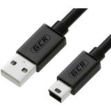 Кабель USB - miniUSB, 0.5м, Greenconnect GCR-UM2M5P-BB2S-0.5m