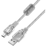 Кабель USB - miniUSB, 1.5м, Greenconnect GCR-UM1M5P-BB2SF-1.5m