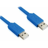 Кабель USB A (M) - USB A (M), 1м, Greenconnect GCR-UM4MF-BD-1.0m