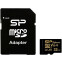 Карта памяти 32Gb MicroSD Silicon Power Golden Superior + SD адаптер (SP032GBSTHDV3V1GSP)