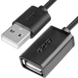 Кабель удлинительный USB A (M) - USB A (F), 0.3м, Greenconnect GCR-UEC5M-BB-0.3m