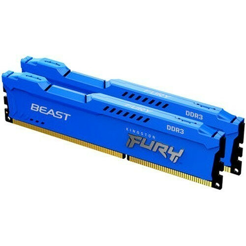 Оперативная память 16Gb DDR-III 1600MHz Kingston Beast Blue (KF316C10BK2/16) (2x8Gb KIT)