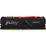 Оперативная память 8Gb DDR4 2666MHz Kingston Fury Beast RGB (KF426C16BBA/8)