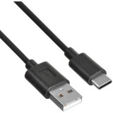 Кабель USB - USB Type-C, 0.8м, Buro USB-TC-0.8B2A